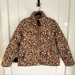 Leopard Puffer Jacket